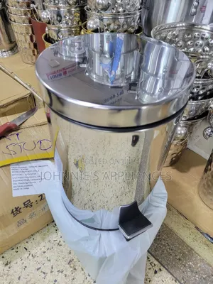 Peddle Stainless Steel Dustbins 8l