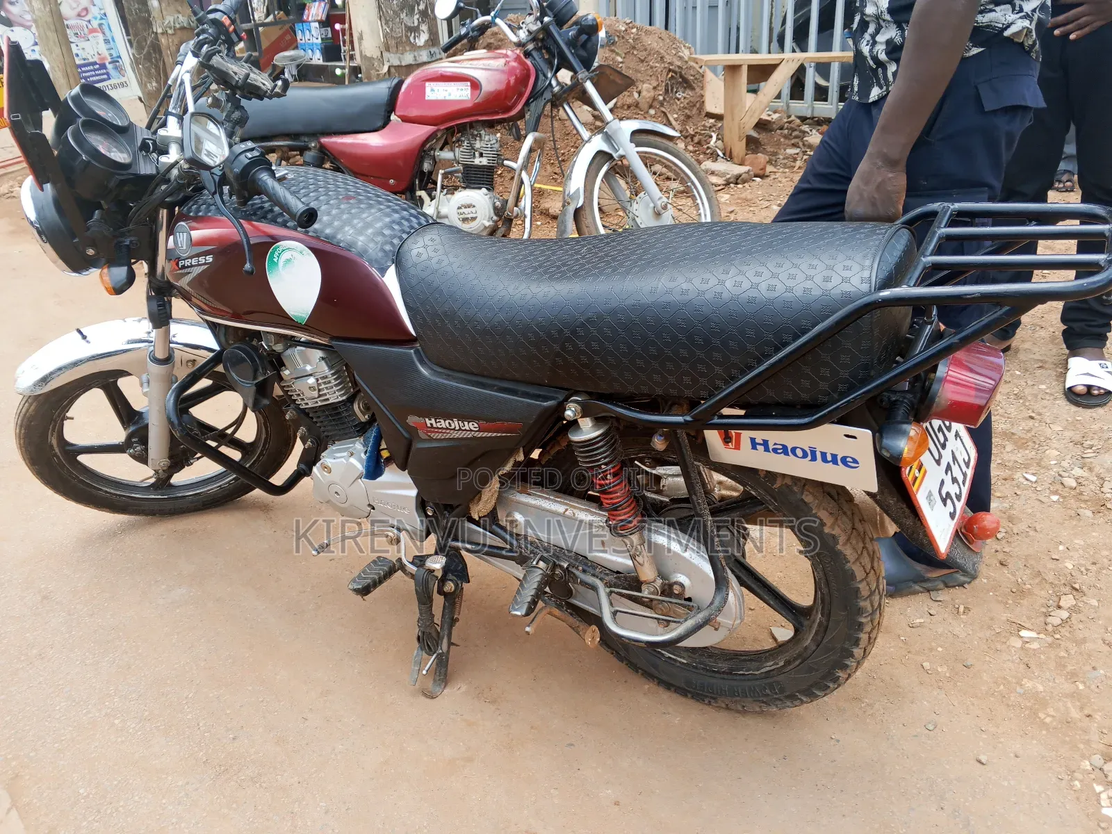 Haojue DK125 2022 Red