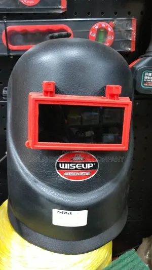 Wiseup Auto Darkening Welding Helmet - Black & Red
