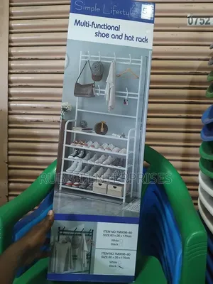 Multi Functional Shoe and Hat Rack