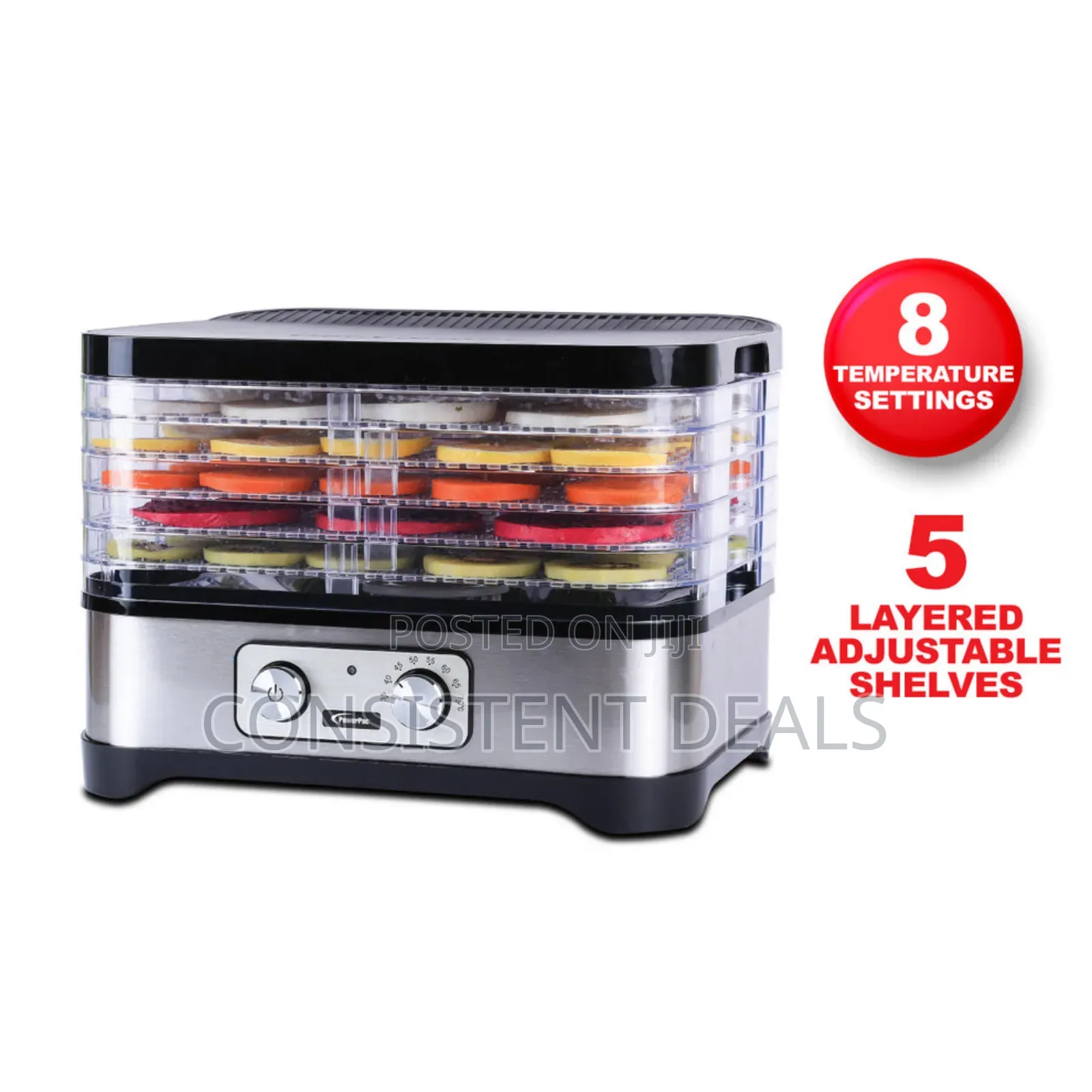 Food Dehydrator, Electric Food Dryer Machine