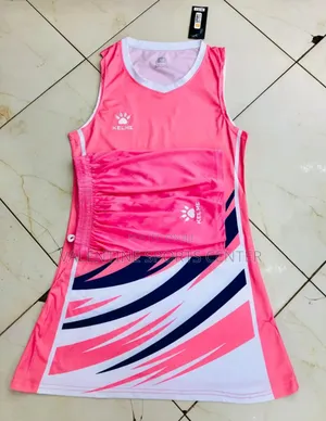 Pink Colour Net Ball Dress Original Full Set
