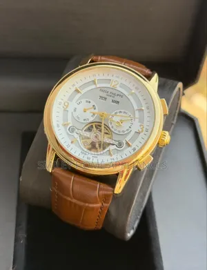 Patek Phillipe Classic Men's Stylish Mechanical Wrist Time Piece