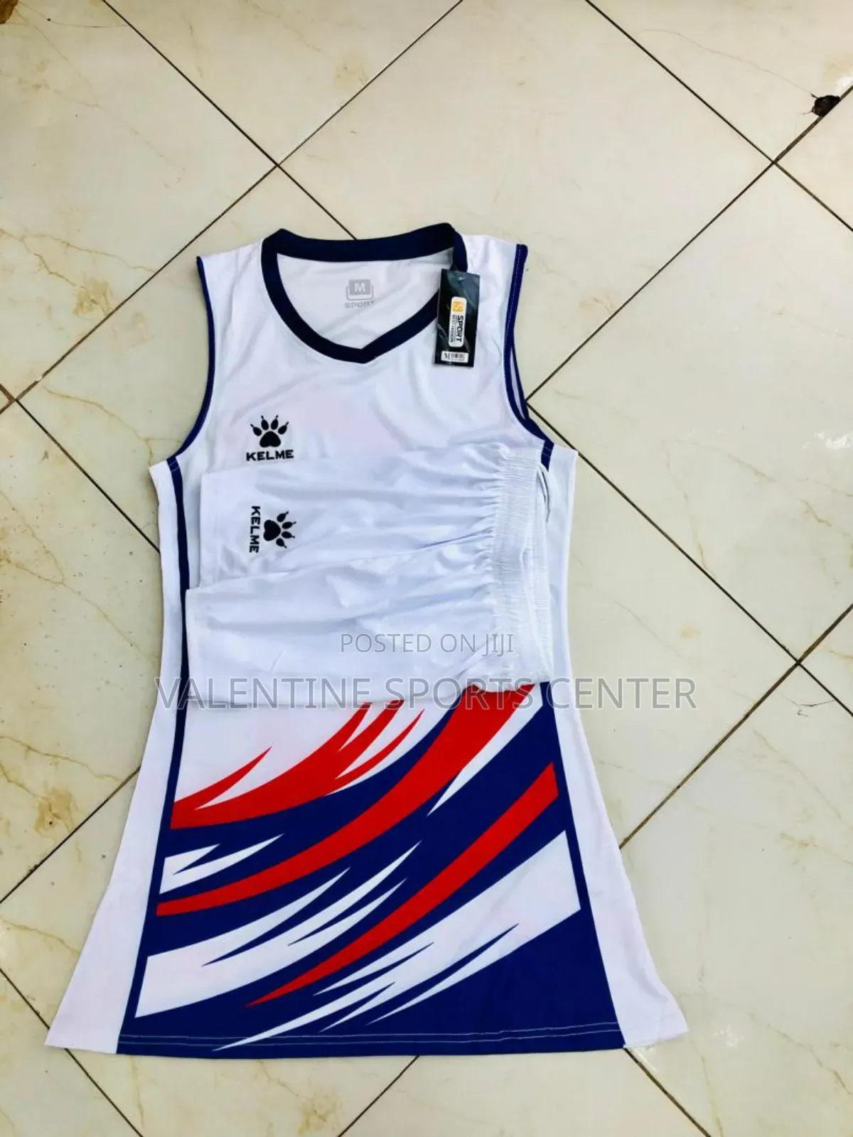White Color Netball Uniform Original Material