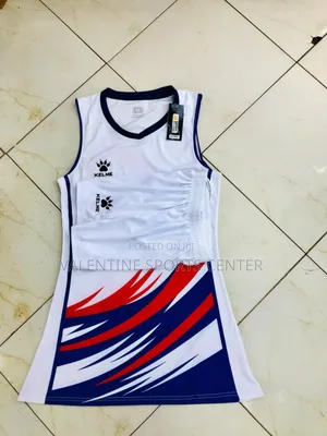White Color Netball Uniform Original Material