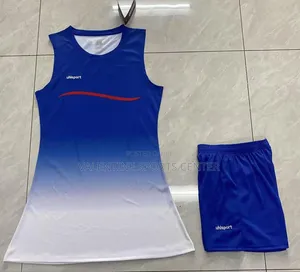 White Color Netball Uniform Original Material