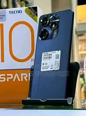 New Tecno Spark 10 Pro 256 GB Black