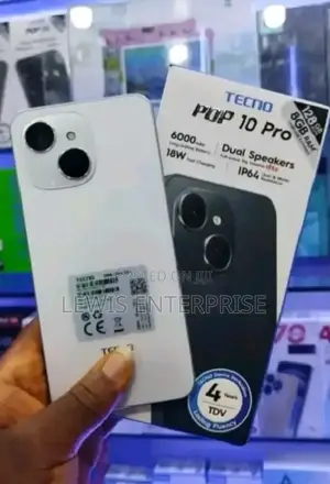 New Tecno Pop 10 Pro 128 GB White