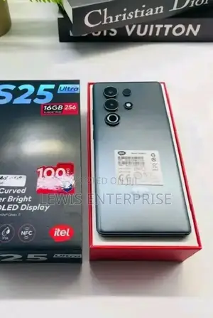 New Itel S25 Ultra 256 GB Black