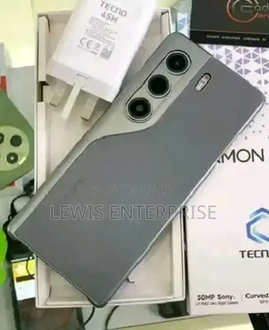 New Tecno Camon 40 Pro 4G 256 GB Black