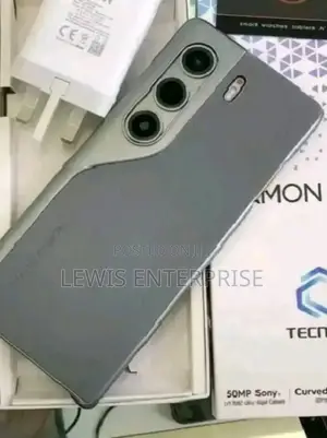 New Tecno Camon 40 Pro 4G 256 GB Black