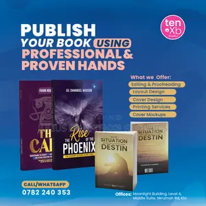 Book Editing, Cover Design and Printing