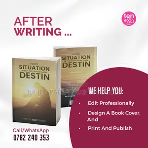 Book Editing, Cover Design and Printing