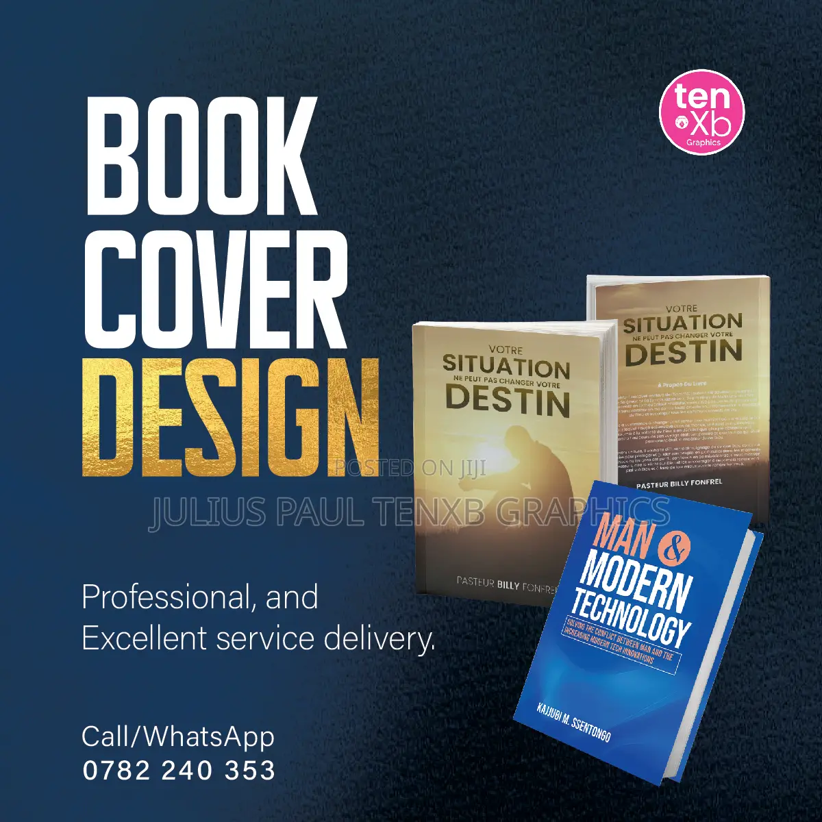 Book Editing, Cover Design and Printing