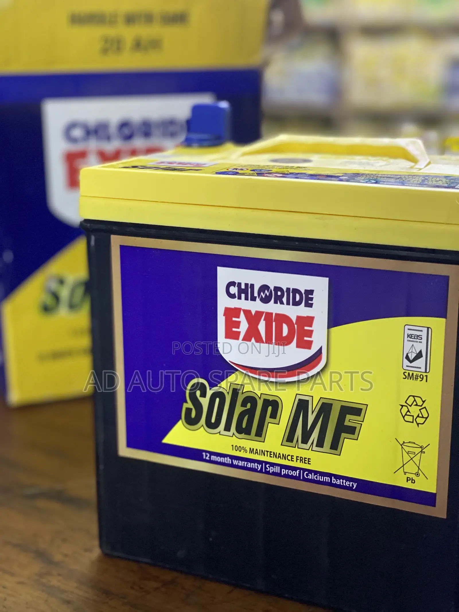 Battery Chloride Exide for Solar