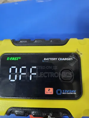 12v/24v Battery Charger- Automatic Car Solar Charger _repair Mode