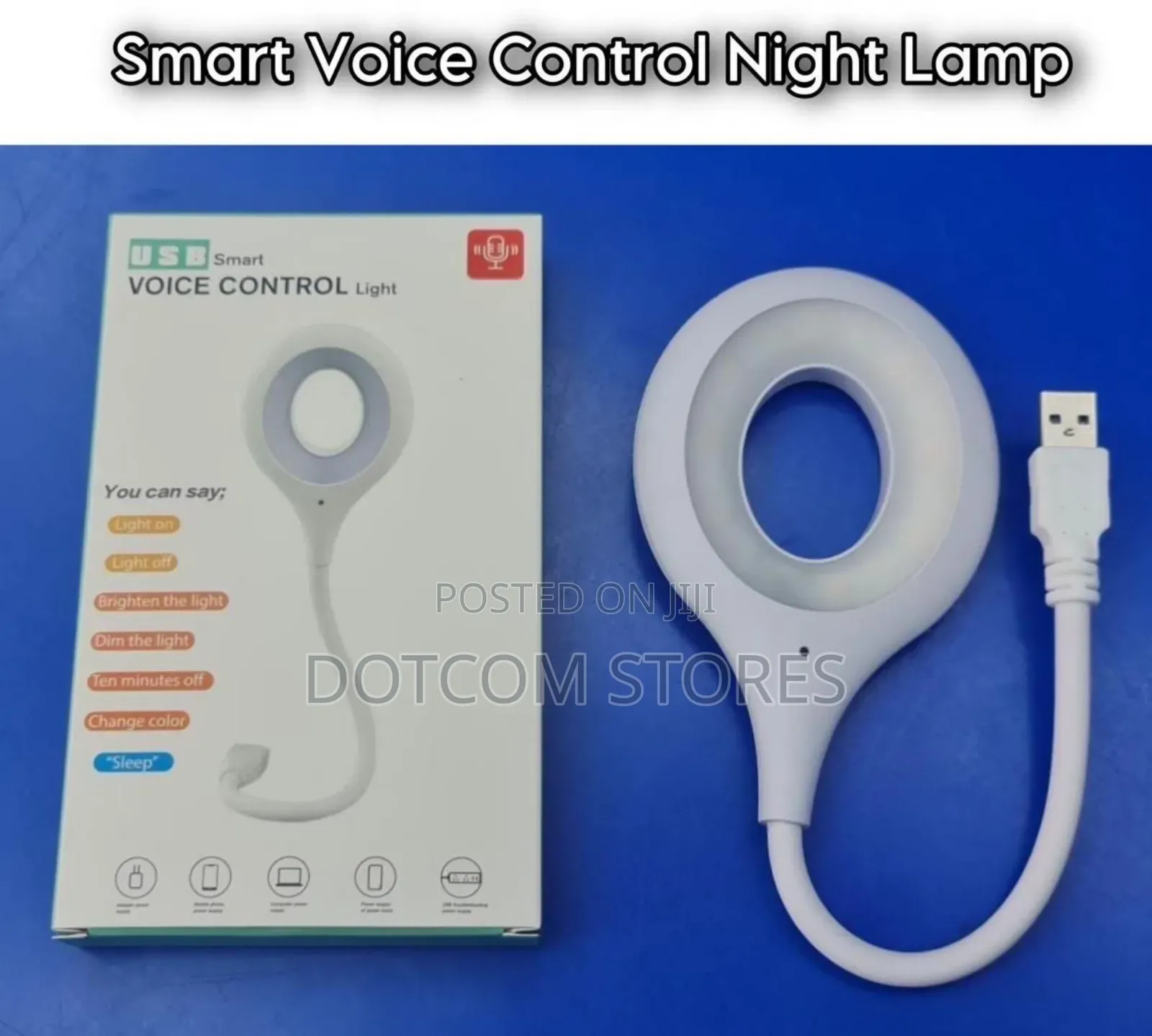 Usb Smart Voice Control Led Lamp