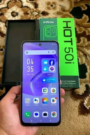 New Infinix Hot 50i 256 GB Black