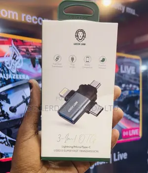 Green Lion 3 in 1 Otg Lightning/Micro/Type-C