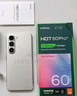 New Infinix Hot 60 Pro+ 128 GB Silver