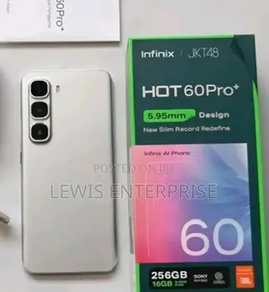 New Infinix Hot 60 Pro+ 128 GB Silver