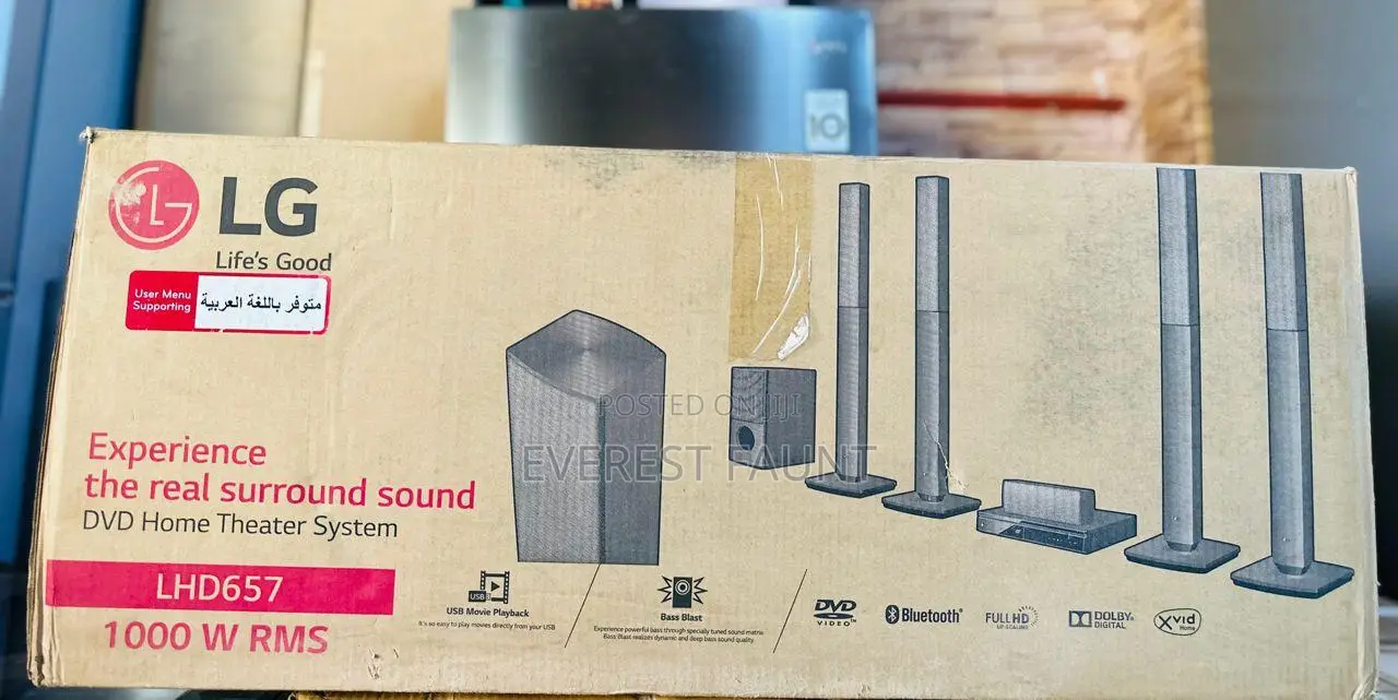 Lg 1000 Watts DVD Home Theater System