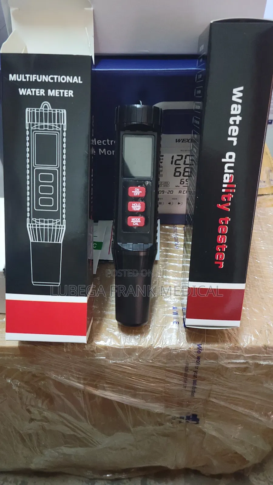 Digital Multifunctional Water Meter, Water Quality Tester Meter