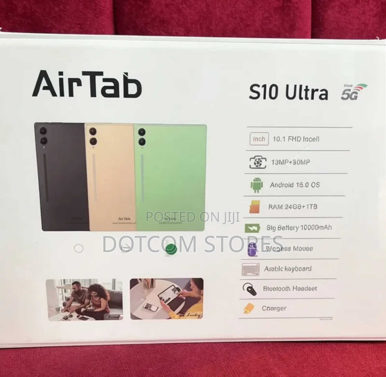 New AirTab S10 Ultra 1 TB White