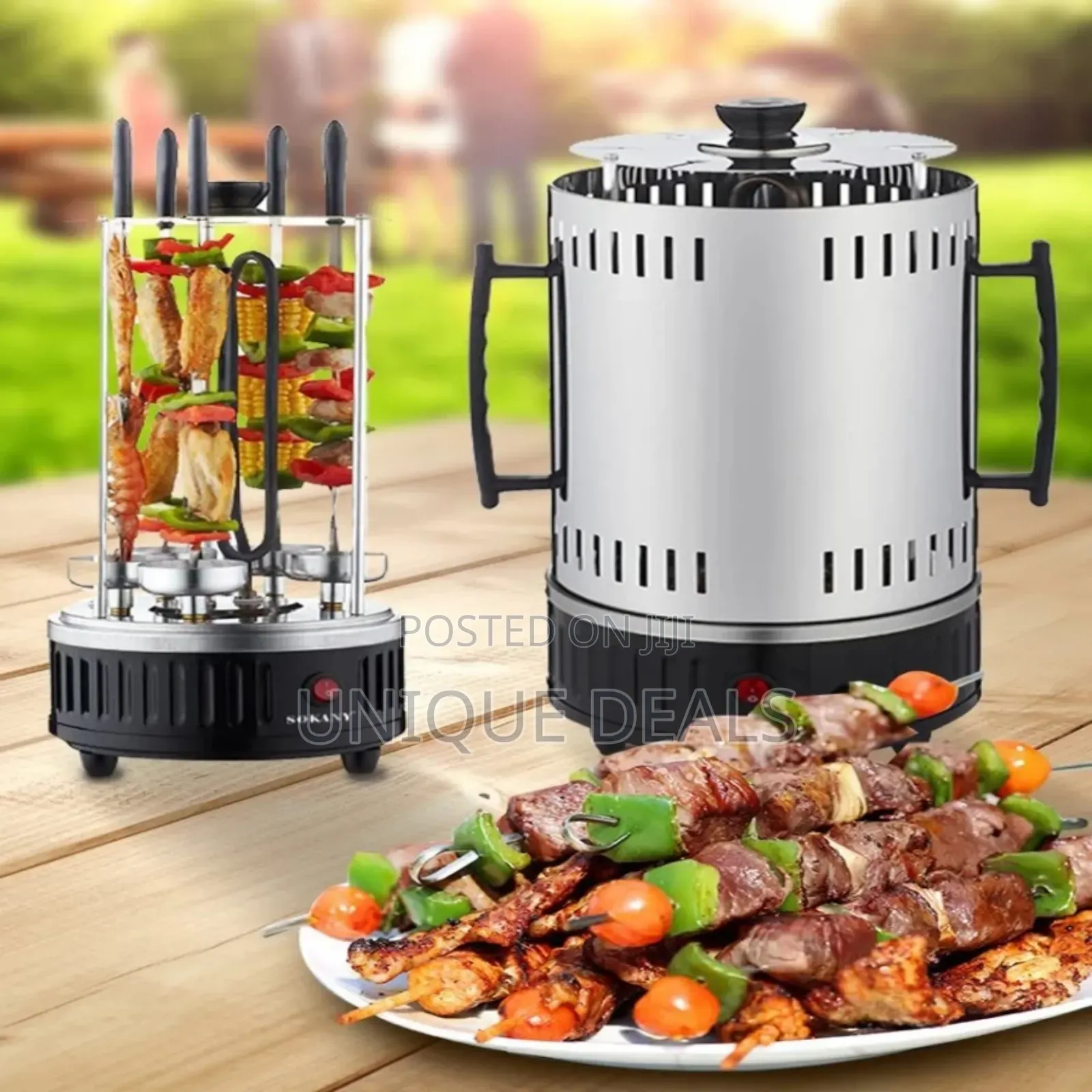 Portable Electric BBQ Skewers