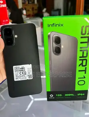 New Infinix Smart 10 128 GB Black