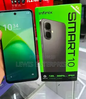 New Infinix Smart 10 64 GB Black