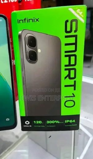 New Infinix Smart 10 64 GB Black