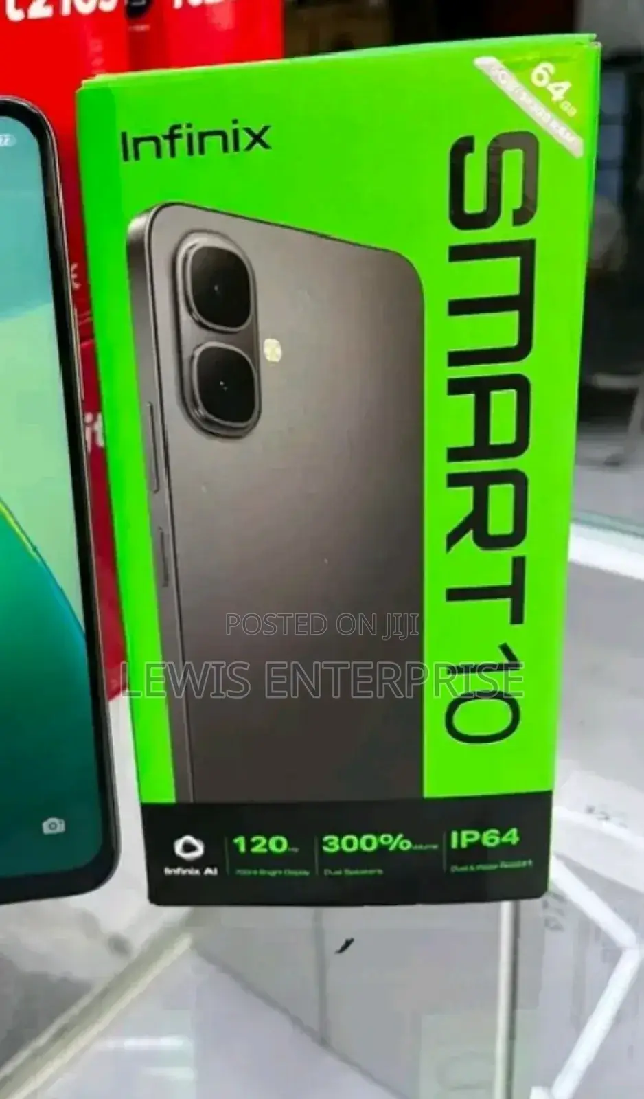 New Infinix Smart 10 64 GB Black