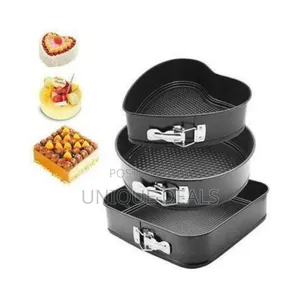 3pcs Cake Pan Set, Non-Stick Cake Pans