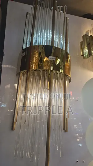 Modern 1 Light Crystal Wall Lamp