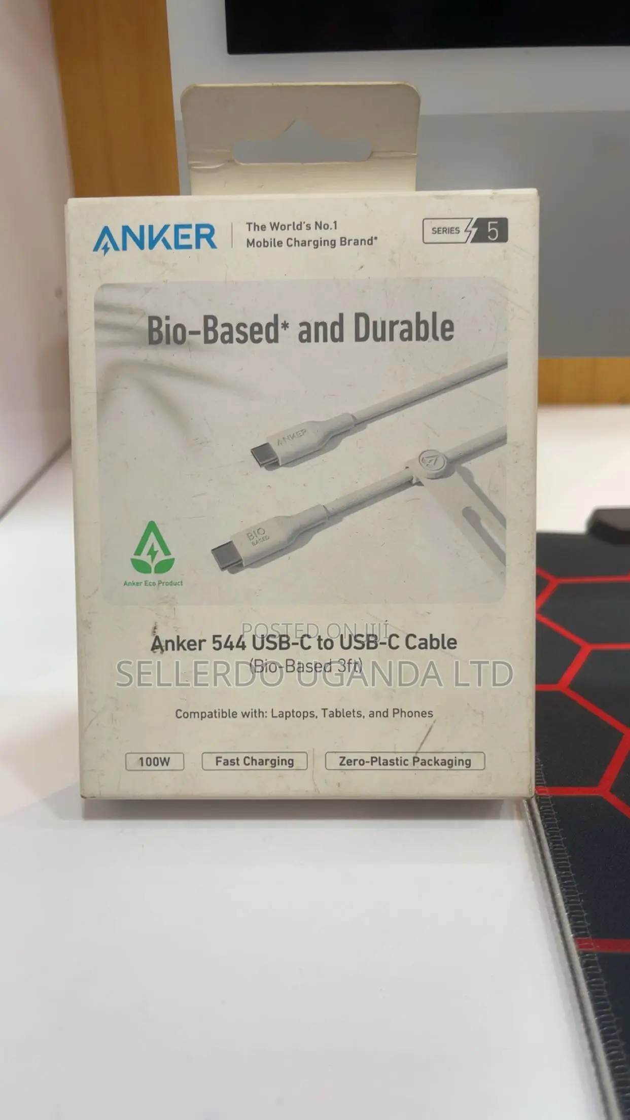 Anker Bio-Based and Durable Usb-C to Usb-C Cable