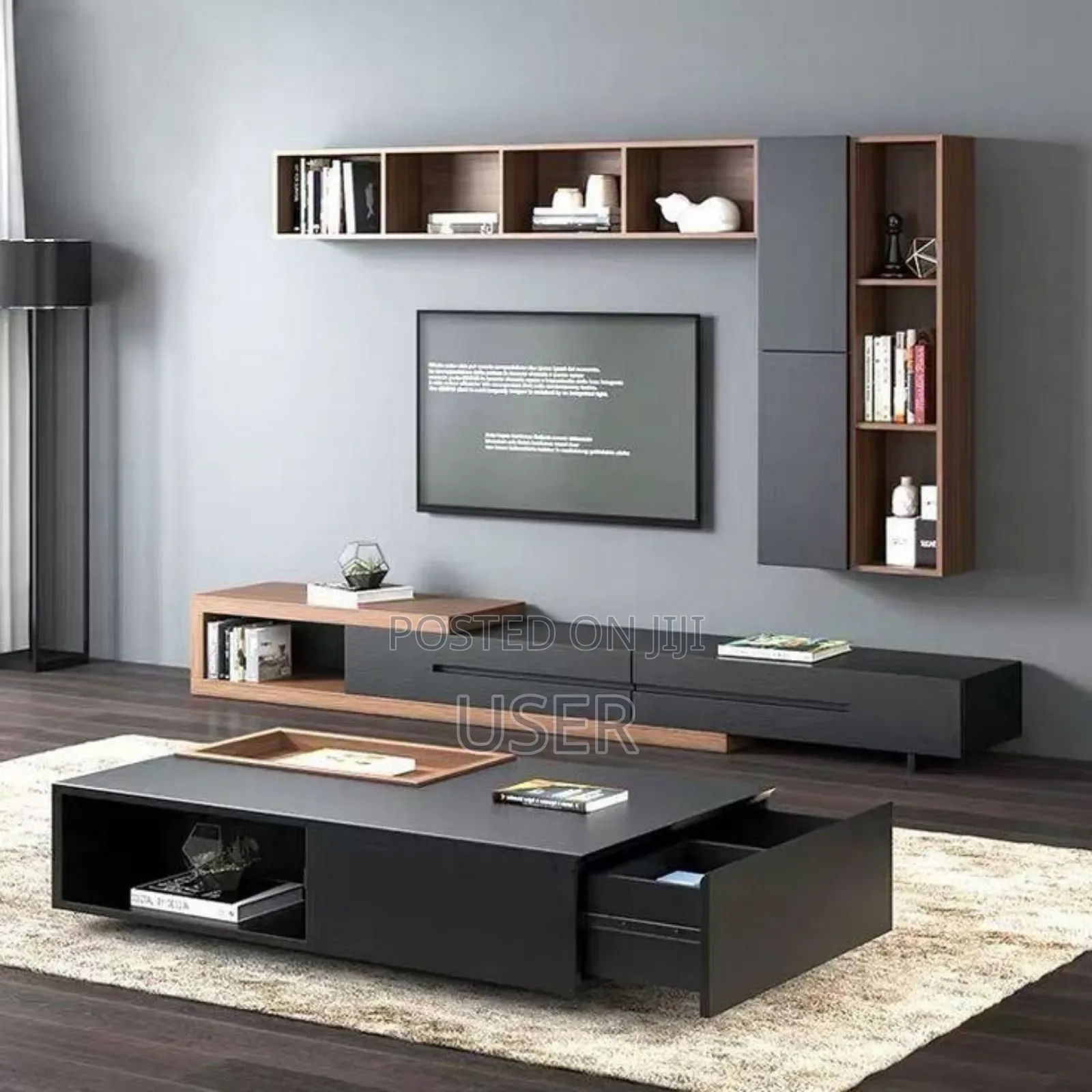 Luxury Wall Unit and Center Table Call Us On