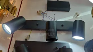 Smart Ceiling Light Black Rectangular