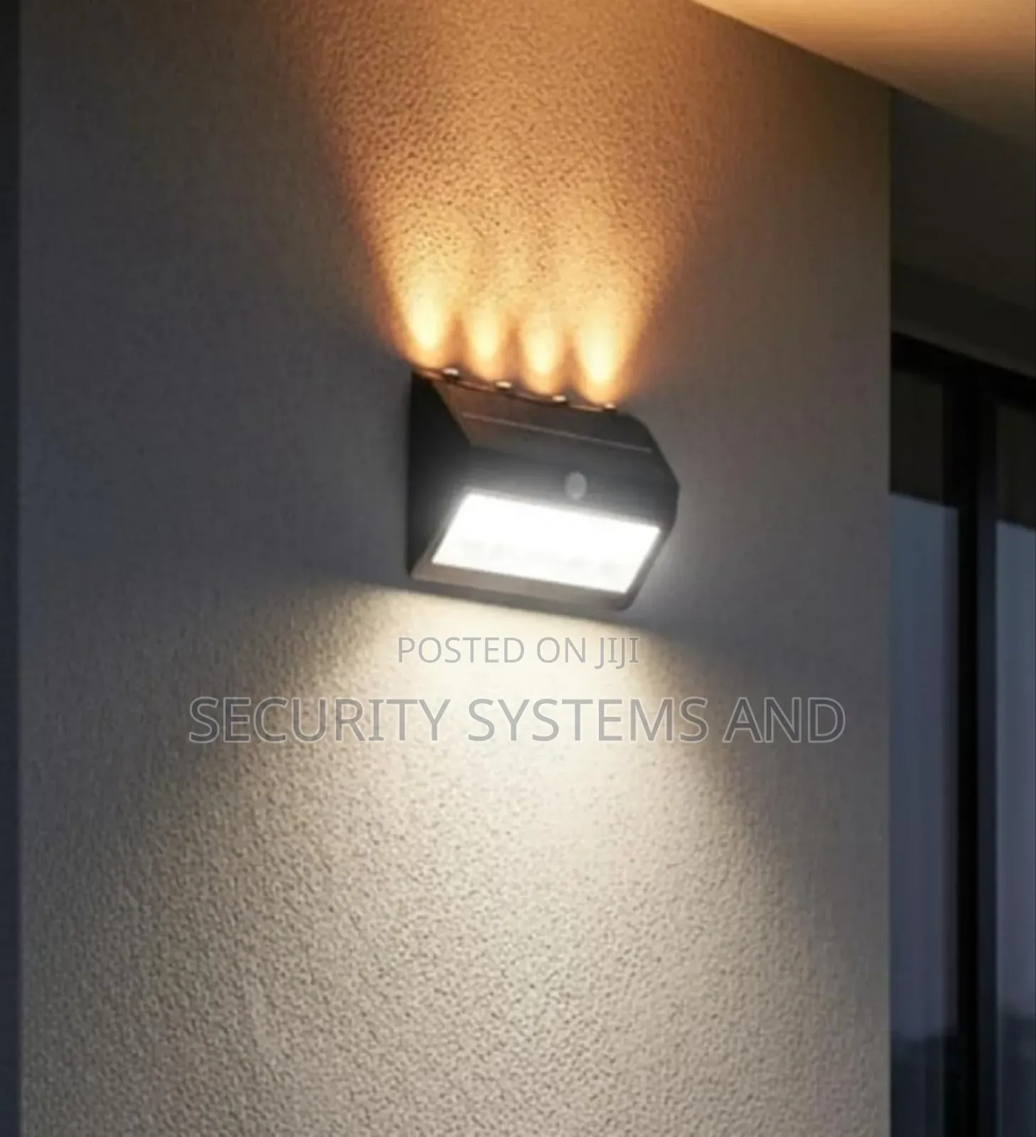 Neelux Solar Wall Light With Warm and White Colour