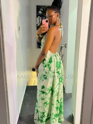 Backless Dera Free Size Dresses