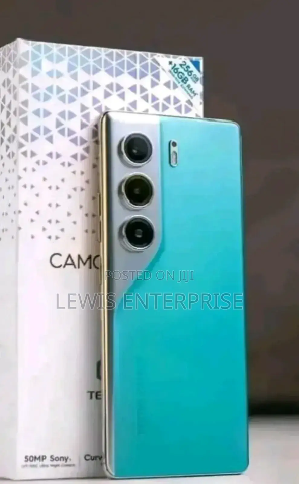 New Tecno Camon 40 Pro 5G 256 GB Blue