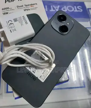 New Tecno Pop 10 Pro 128 GB Black