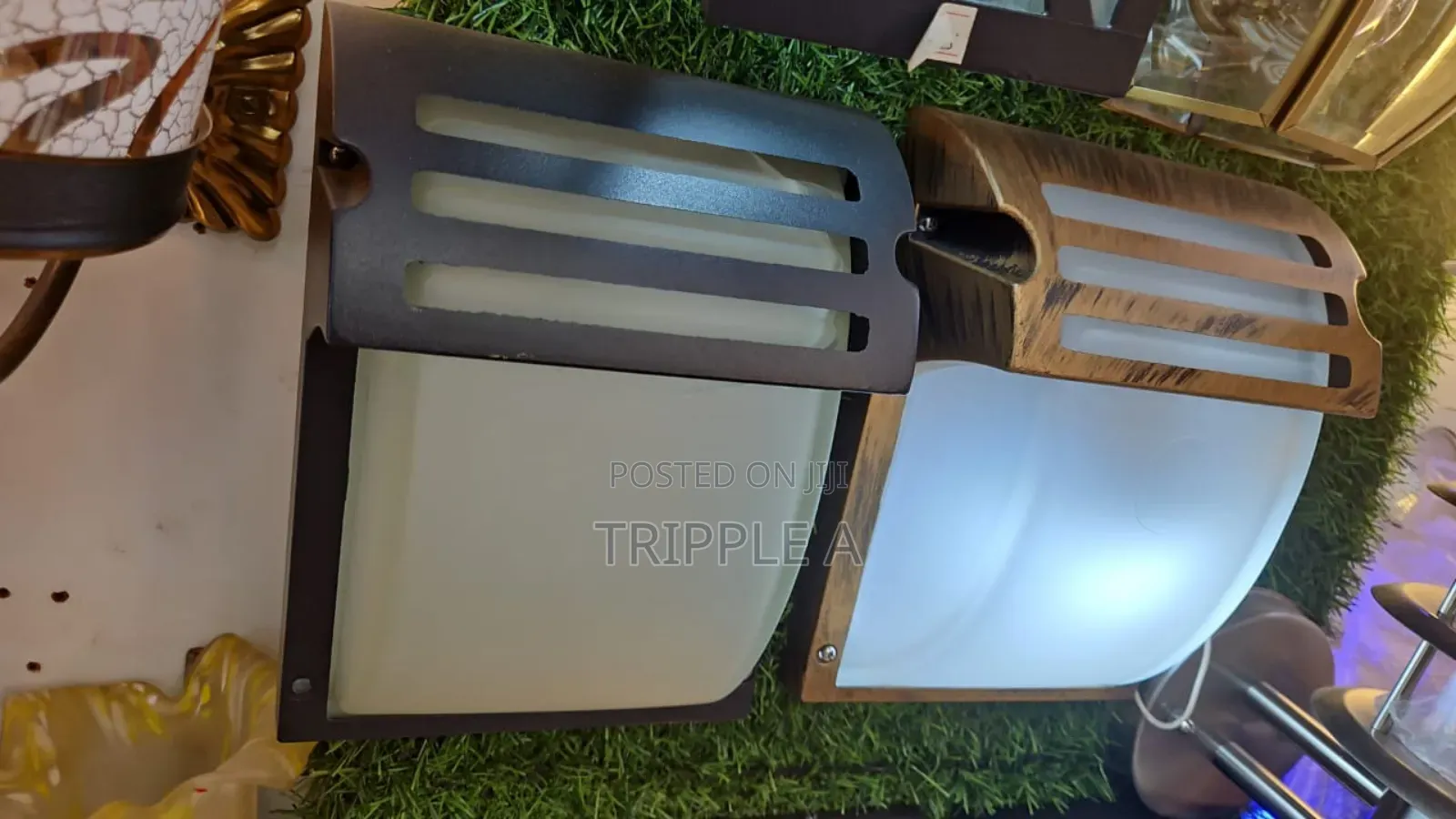 Glass Bulk Head Wall Light