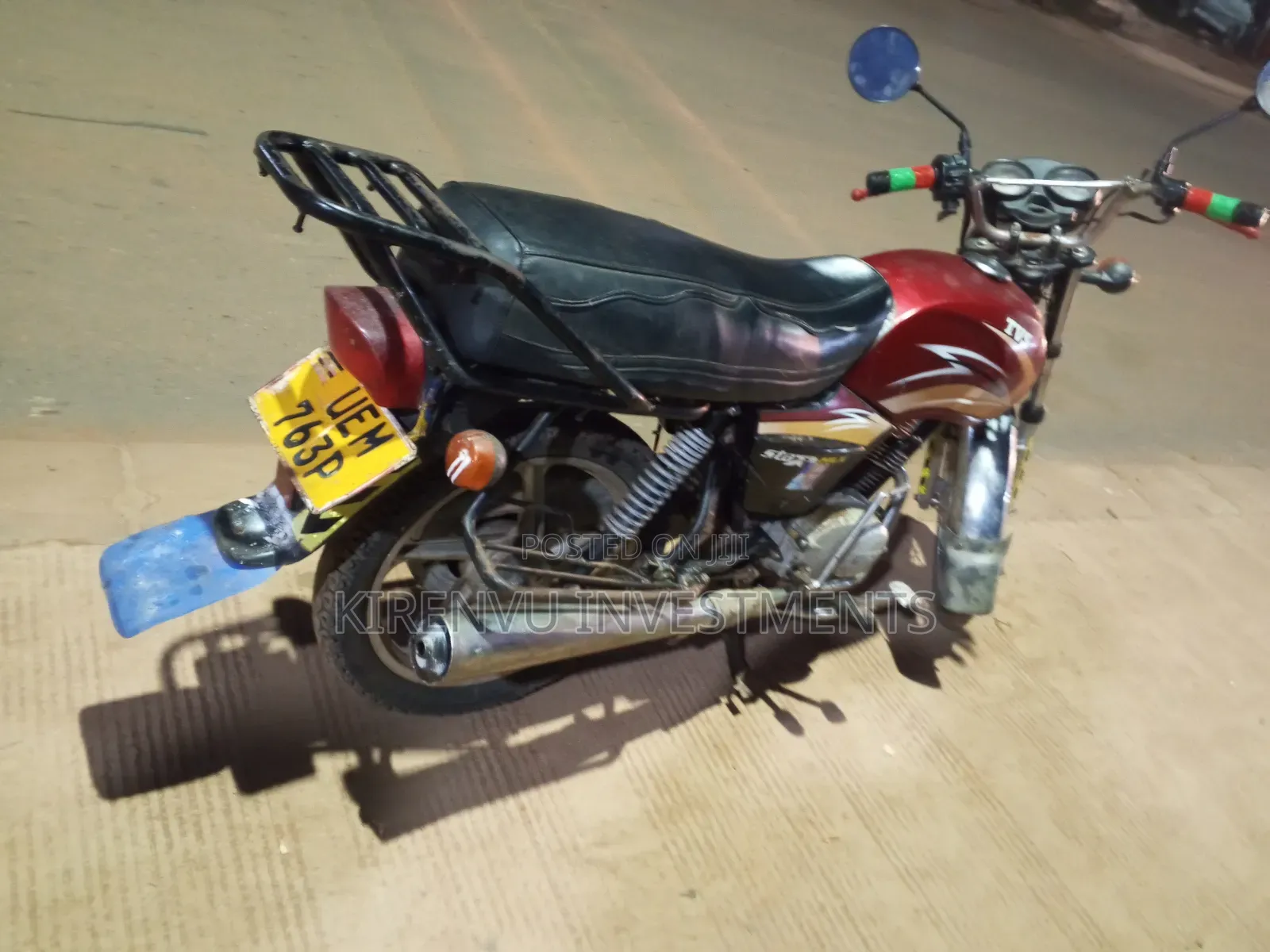 TVS XL 100 2017 Red