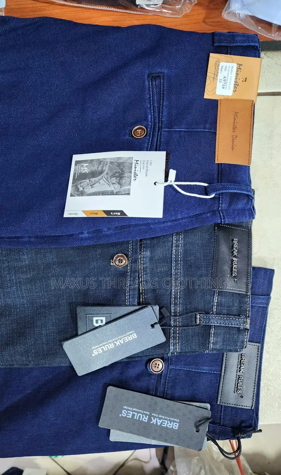 Non-Fade Jeans for Men