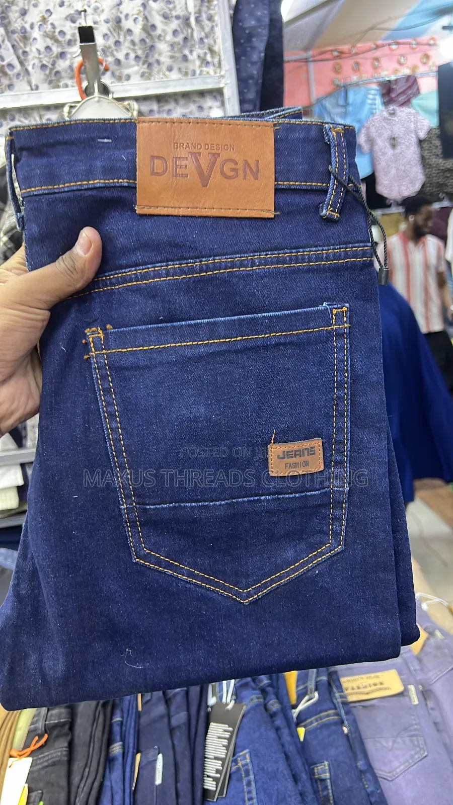 Non-Fade Jeans for Men