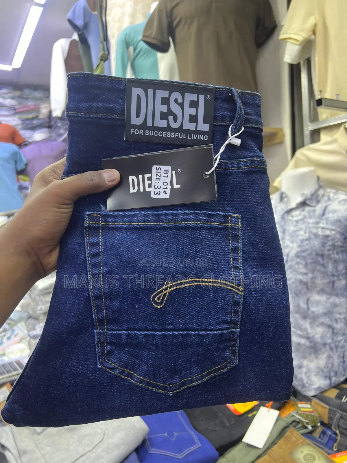 Non-Fade Jeans for Men