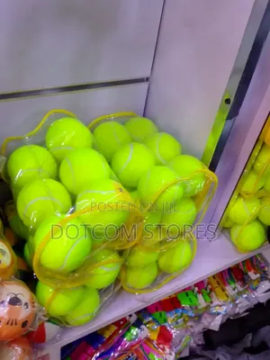 Set of Generic Training Tennis Balls,