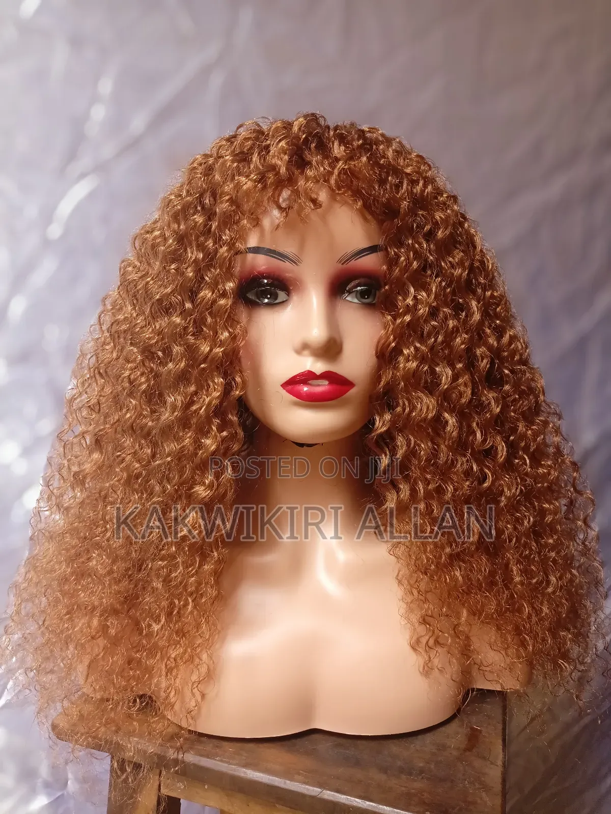 Curly Fringe Wig