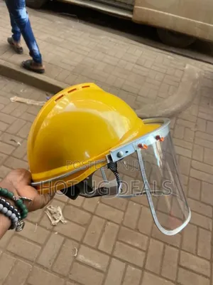 Safety Helmet Face Shield Transparent Pvc – Industrial Protection